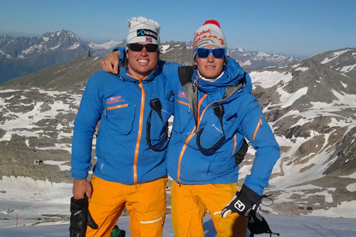 Schild Skiracing
